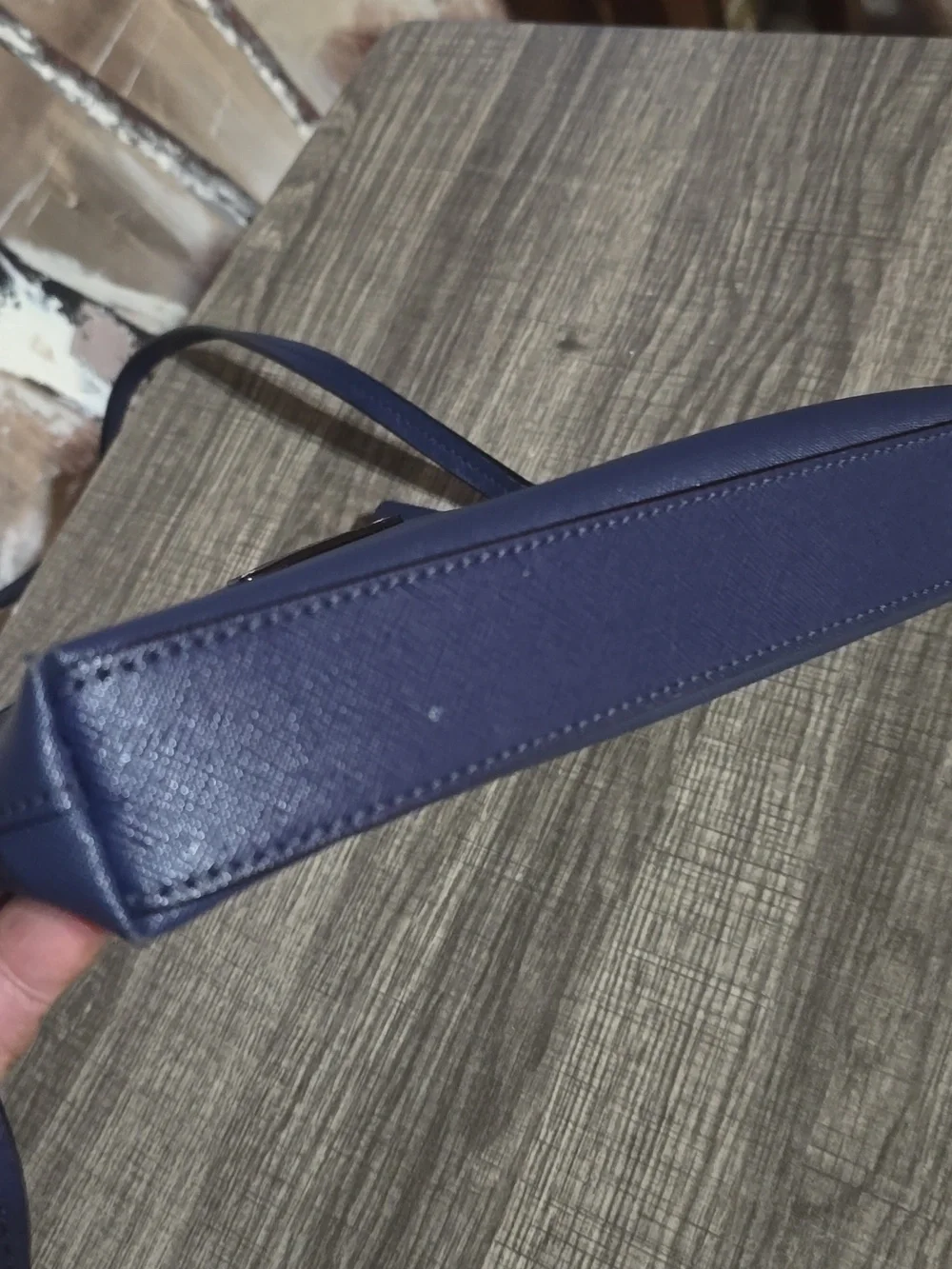 kate spade Navy Glitter Polka Dot Crossbody Bag